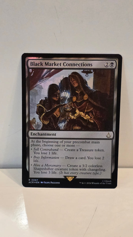 Magic the Gathering Black Market Connections (ACR 0087) [Foil]