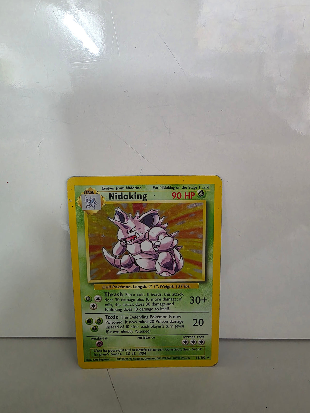 Pokemon TCG Nidoking (BS 11)