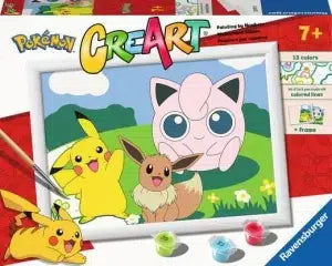 Paint by Numbers Pokemon Classics