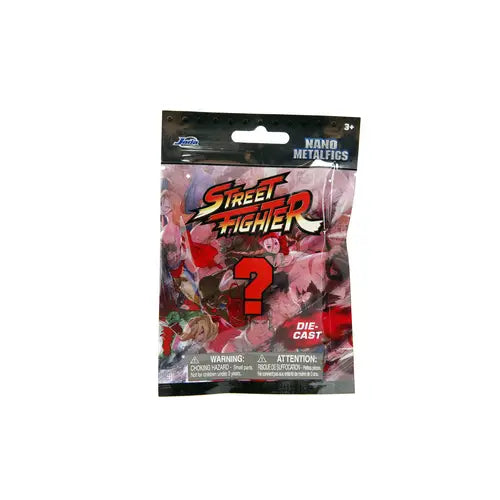 Street Fighter Blind Pack Nanofigs