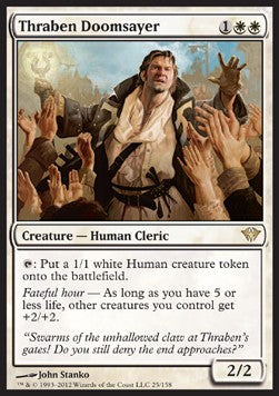 Magic The Gathering Thraben Doomsayer (DKA 25/158)