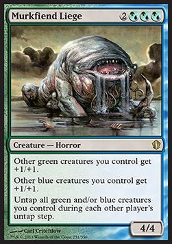 Magic The Gathering TCG Murkfiend Liege (C13 231)