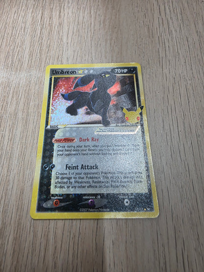 Pokémon TCG Umbreon Gold Star (POP5 17)