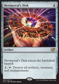 Magic The Gathering TCG Nevinyrral's Disk (C14 257)