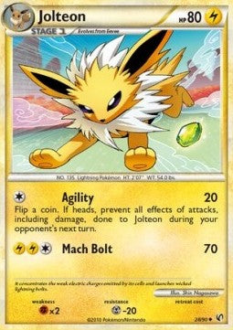 Pokemon TCG Jolteon (UD 28)