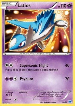 Pokemon TCG Latios (TK8 30)