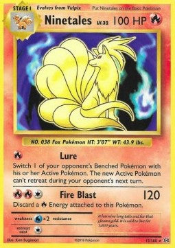 Pokemon TCG Ninetales (EVO 15)