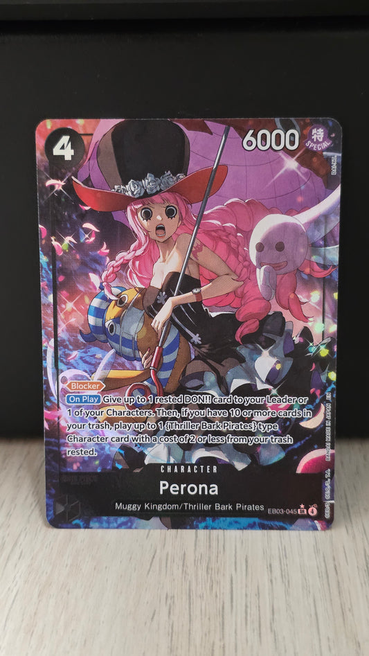 One Piece TCG Perona EB03-045