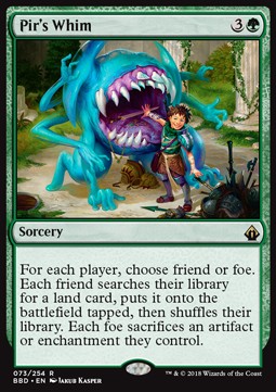 Magic The Gathering TCG Pir's Whim (BBD 073)