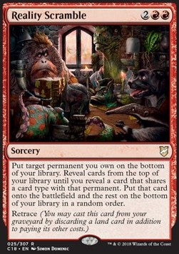 Magic The Gathering TCG Reality Scramble (C18 025)