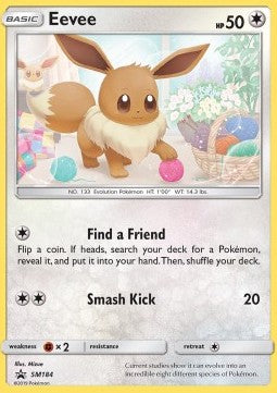 Pokemon TCG Eevee (SM 184) Promo