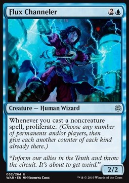 Magic The Gathering TCG  Flux Channeler (WAR 052)