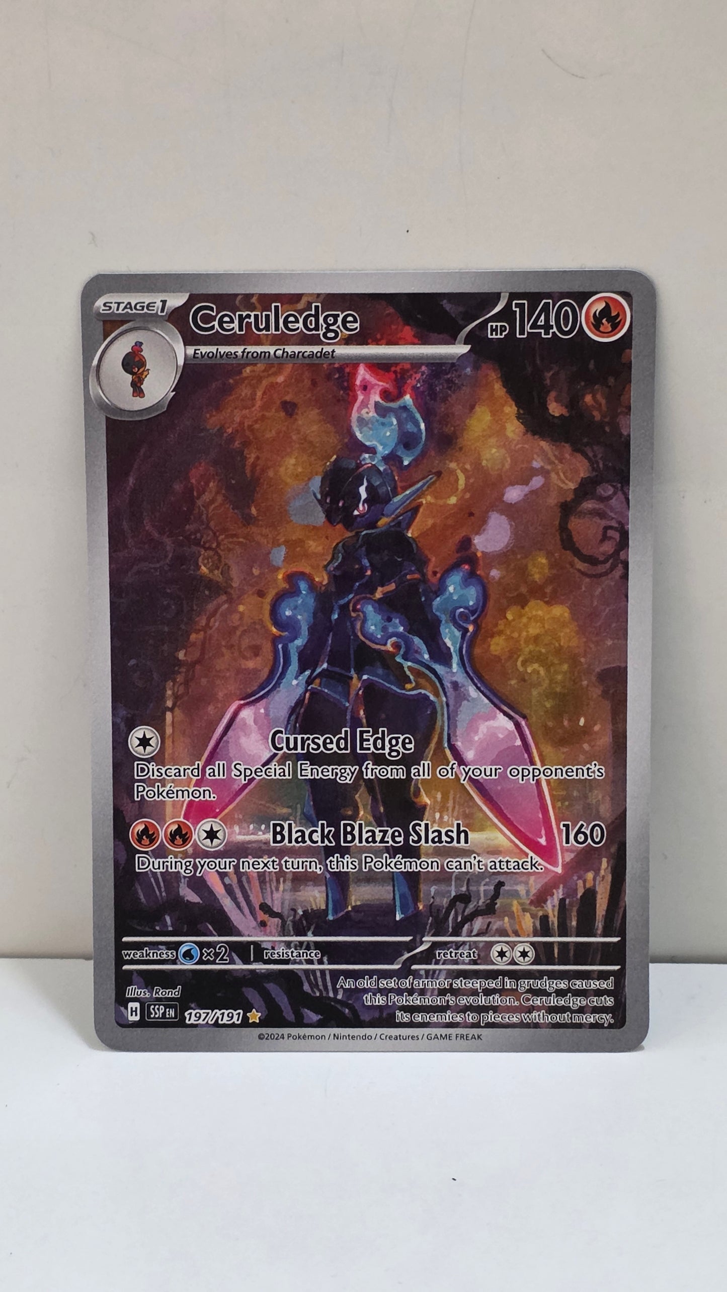 Pokemon TCG Ceruledge (SSP 197)