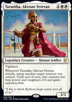 Magic The Gathering Taranika, Akroan Veteran (THB 039/254)