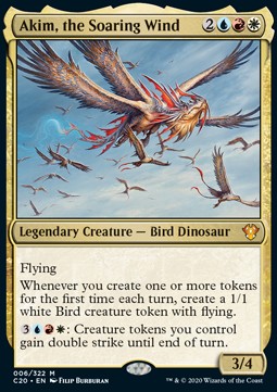 Magic The Gathering TCG Akim, the Soaring Wind (C20 006)