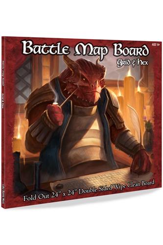 Battle Map Board - Grid & Hex