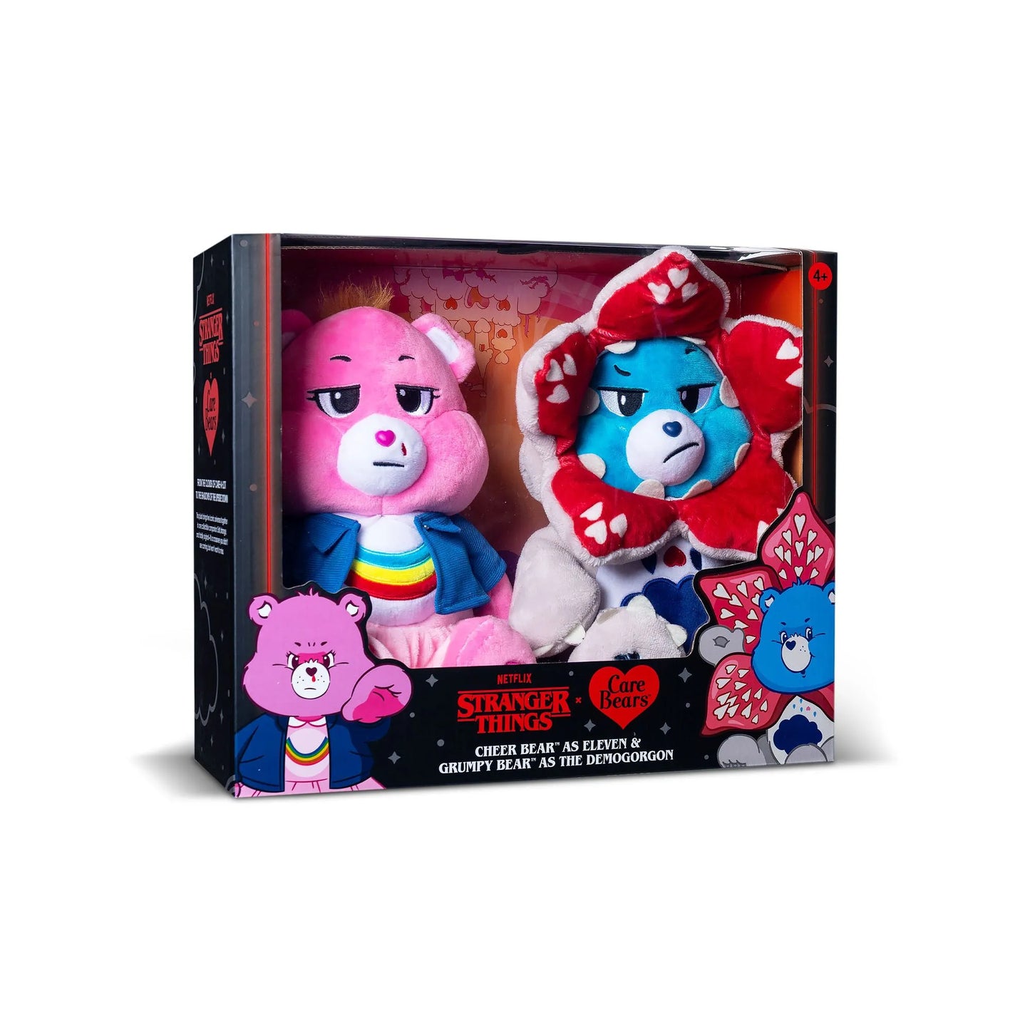 Care Bears 30cm Plush - Care Bears x Stranger Things 2pk