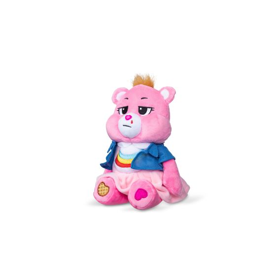 Care Bears 22cm Plush - Care Bears x Stranger Things - Cheer Bear as Eleven