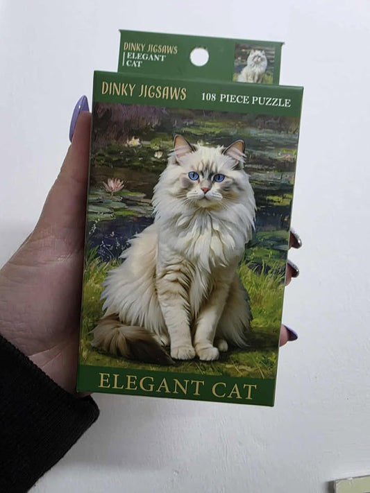 Dinky Jigsaws Elegant Cat