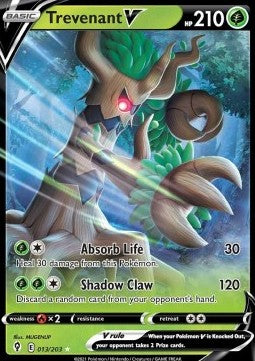 Pokemon TCG Trevenant V (EVS 013)