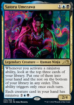 Magic The Gathering TCG Satoru Umezawa (NEO 234)