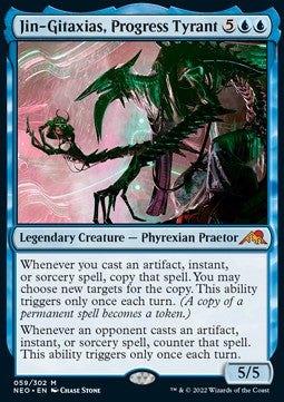 Magic The Gathering TCG Jin-Gitaxias, Progress Tyrant (NEO 059)