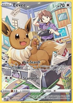 Pokemon TCG Eevee (BRS TG11)