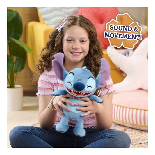 Stitch Crack Me Up Feature Plush