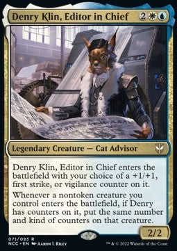 Magic The Gathering TCG Denry Klin, Editor in Chief (NCC 071)