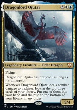 Magic The Gathering TCG  Dragonlord Ojutai (NCC 337)