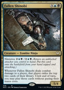 Magic The Gathering TCG Fallen Shinobi (NCC 338)