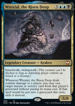 Magic The Gathering TCG Wrexial, the Risen Deep (NCC 359)