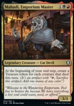 Magic The Gathering TCG Mahadi, Emporium Master (CLB 282)