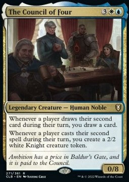 Magic The Gathering TCG The Council of Four (CLB 271)