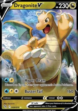 Pokemon TCG Dragonite V (PGO 049)