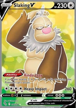 Pokemon TCG Slaking V (PGO 077)