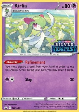 Pokemon TCG Kirlia (SWSH271) Promo Stamped