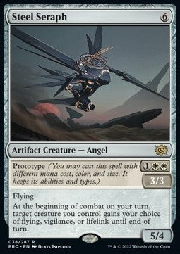 Magic The Gathering TCG Steel Seraph (BRO 038)