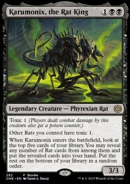 Magic The Gathering TCG Karumonix, the Rat King (ONE 282)