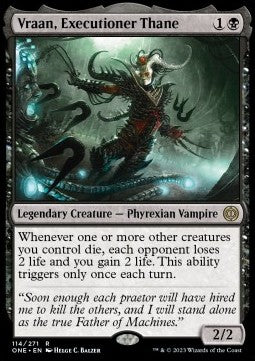 Magic The Gathering TCG Vraan, Executioner Thane (ONE 114)