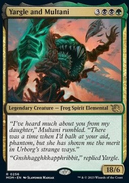 Magic The Gathering TCG Yargle and Multani (MOM 0256)