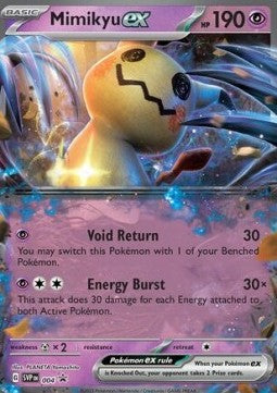 Pokemon TCG Mimikyu ex (SVP 004)