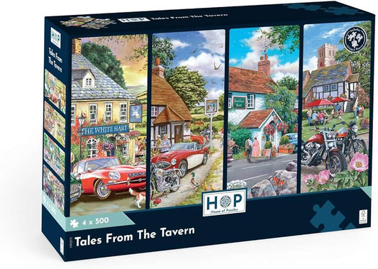 Tales From The Tavern - 4 x 500 Piece Puzzle
