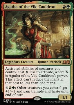 Magic The Gathering TCG Agatha of the Vile Cauldron (WOE 0199)