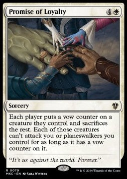 Magic The Gathering Promise of Loyalty (MKC 0079)