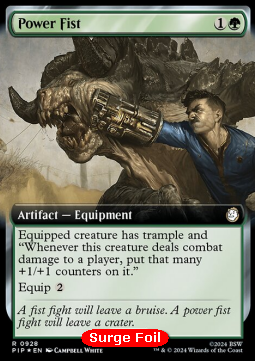 Magic The Gathering Power Fist ( PIP 0928)