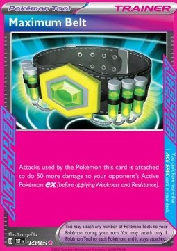 Pokemon TCG Maximum Belt (TEF 154)