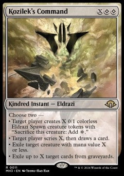 Magic The Gathering, Kozilek's Command (MH3 0011)