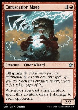 Magic The Gathering TCG Coruscation Mage (BLB 0131)