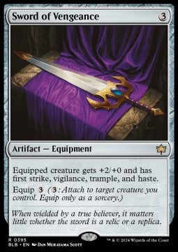 Magic The Gathering TCG Sword of Vengeance (BLB 0395)